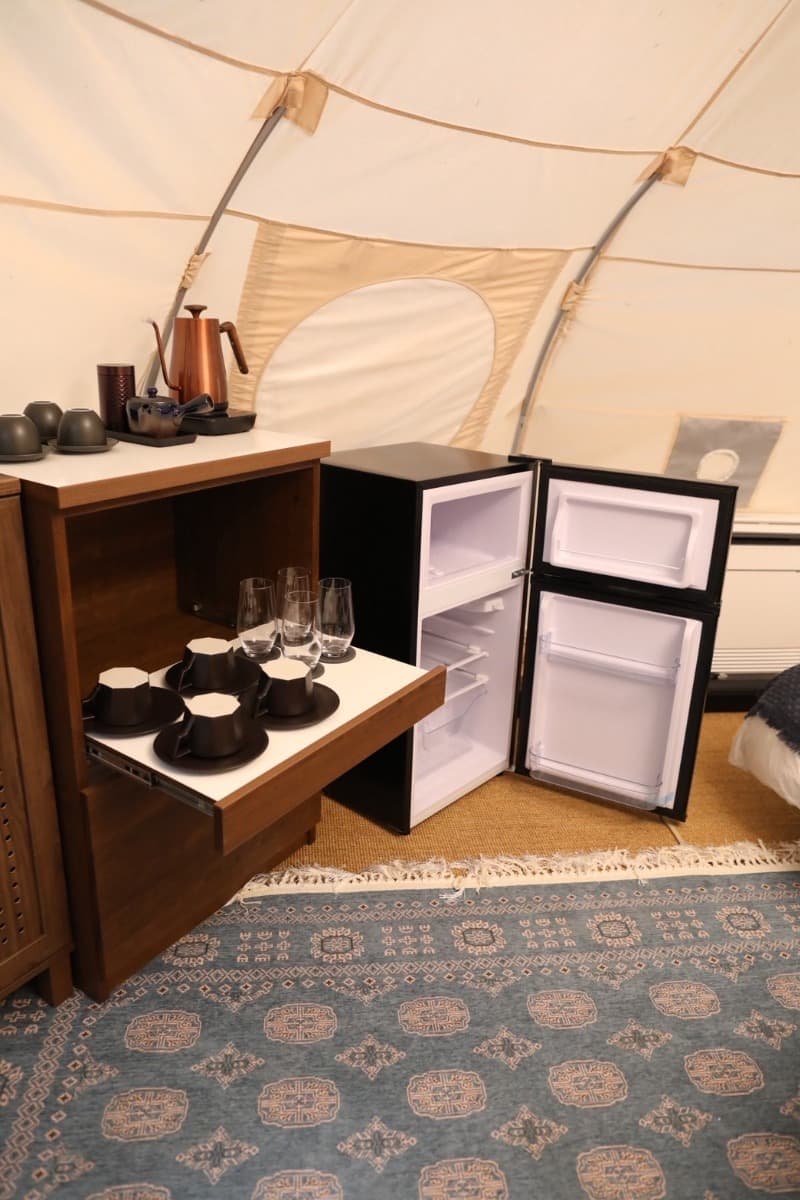 Render Fika Sammuのグランピング客室内観 5