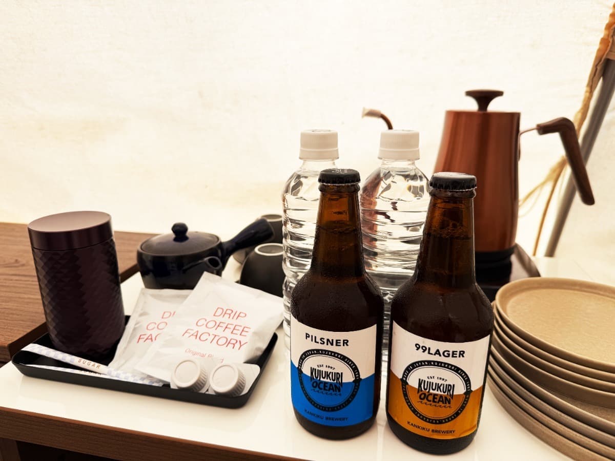 Render Fika Sammuのグランピング客室内観 6