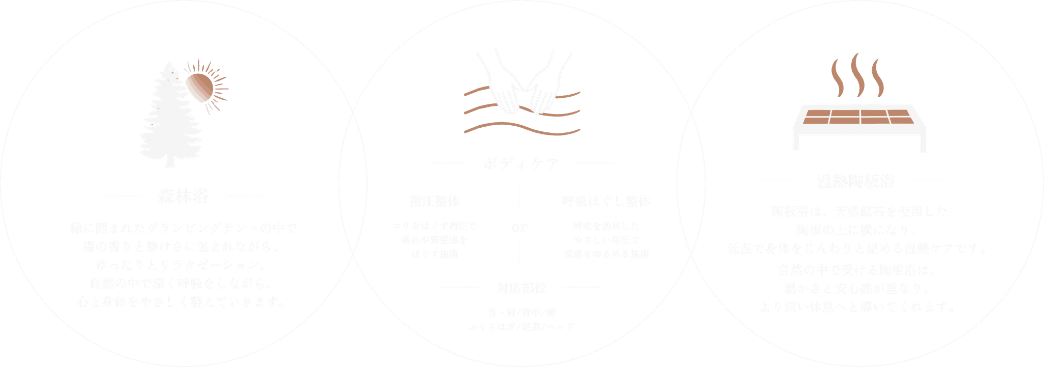Relaxation Menu